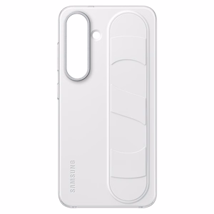 Samsung Standing Grip Case suojakuori, Samsung Galaxy S25, valkoinen