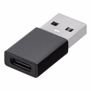 Adapteri Type C - USB A 3.0 Blue Star - musta