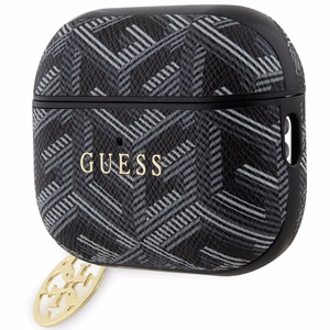 Guess GUAP2PGCE4CK Suojakuori AirPods Pro 2:lle - musta GCube Charm