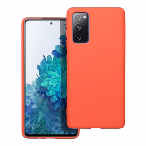 Silikoninen suojakuori puhelimelle SAMSUNG S20 FE / S20 FE 5G - persikka