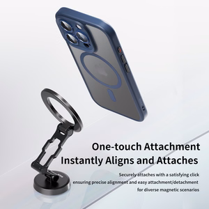 Rock Guard Touch Matte Series Magnetic Case for Iphone 16 grey