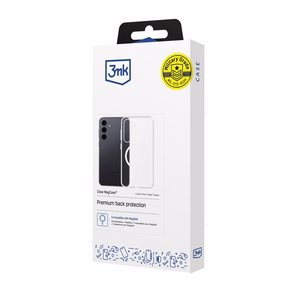 3mk Clear MagCase Samsung Galaxy S24+:lle - läpinäkyvä