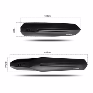 Rockbros FK-880 etu- ja takalokasuojat polkupyörään 24" pyörille - mustat