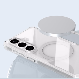 Nillkin Nature TPU Pro MagSafe yhteensopiva suojakuori Samsung Galaxy S26:lle valkoinen