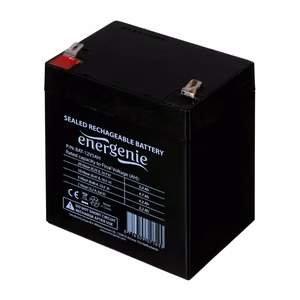 EnerGenie BAT-12V5AH – ladattava UPS-akku, 12 V, 5 Ah