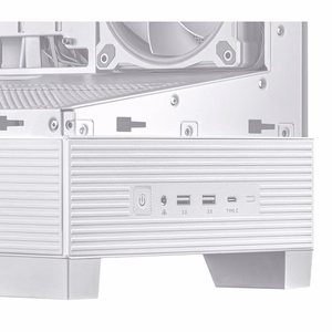 ASUS A31 Plus TG ARGB Valkoinen Midi Tower -kotelo