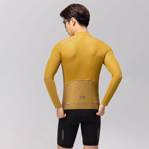 Rockbros 15120015023 ROAD TO SKY men's long sleeve cycling jersey S - yellow