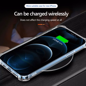 TEL PROTECT MagSilicone Suojakuori iPhone 12 Pro Max:lle läpinäkyvä