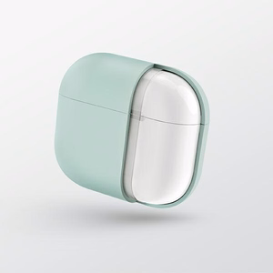 Uniq Lino Silikonikotelo AirPods 3:lle - harmaa