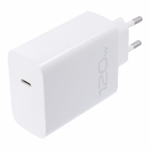 VIVO alkuperainen laturi Flash Charge USB C 3A 120W V12060L1B0 valkoinen bulk