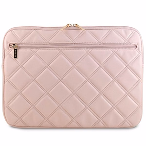 Guess Quilted 4G suojus 14 tuuman kannettavalle - vaaleanpunainen