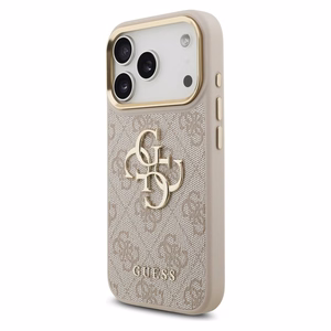 Guess 4G Big 4G Classic Logo -suojakuori iPhone 17 Pro - ruusukulta