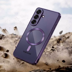 Tech-Protect MagFlex MagSafe -suojakuori Samsung Galaxy S26:lle - läpinäkyvä violetti
