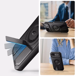 Tech-Protect Kevlar MagSafe Suojakuori iPhone 16e / 17e:lle - Musta