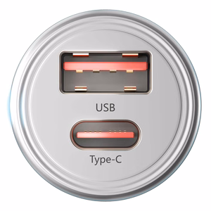 3mk Hyper -autolaturi, 45 W, PD/QC/PPS, USB 1A1C, hopea