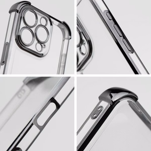 Suojakuori iPhone 17:lle Antishock Electro musta