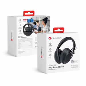 FORCELL F-AUDIO Pro Sound Craft langattomat kuulokkeet bluetooth ANC musta
