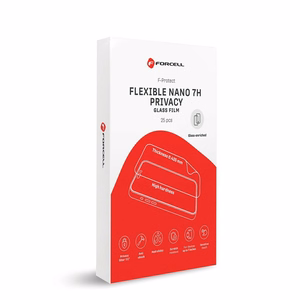 Hybridi nano lasikalvo leikkuukoneelle Forcell F-Protect Flexible NANO 7H PRIVACY 196 x 125 mm 25 kpl