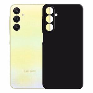 3mk Silikoninen Suojakuori Samsung Galaxy A26 5G:lle - Musta