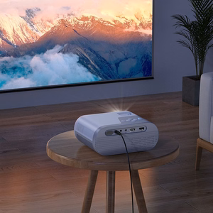 Hoco DT2 HD Ready -projektori Android Wi-Fi Bluetooth 720P valkoinen