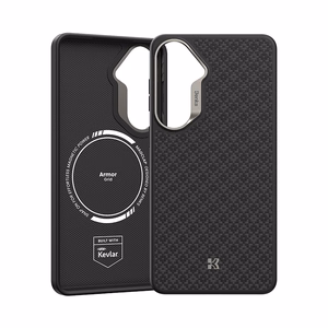 Benks Magnetic Armor Pro Armor Grid Kevlar Case Metal Frame 600D (H048) Samsung Galaxy S26 -puhelimelle musta