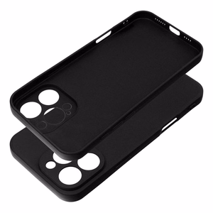 Pehmeä suojakuori iPhone 16 Pro Max musta