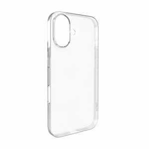 Puro 03 Nude Silicone Case for iPhone 16 Plus - Transparent