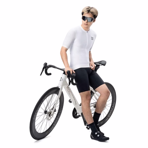 Rockbros 15200025 Short Sleeve Cycling Jersey Size XL - White
