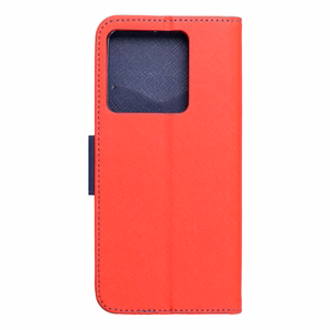 Läppäsuojakuori Xiaomi 13T / 13T PRO Fancy Book punainen / laivastonsininen