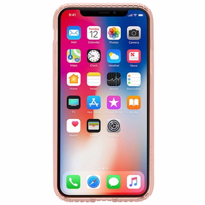 Incase Protective Guard suojakuori laitteelle iPhone XS / X, ruusukullanvärinen