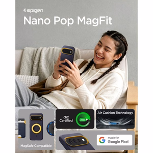 Spigen Nano Pop MagSafe -suojakuori Google Pixel 11 Pro XL -mallille, tummansininen