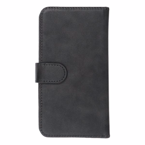 Läppäsuojakuori iPhone 12 / 13 / Samsung S6 / A5 2016 / Xcover 4 / S22 / Huawei P8 2017:lle Common Book koko S musta