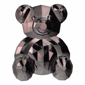 Puhelinteline BEAR - tarrakiinnitys - musta
