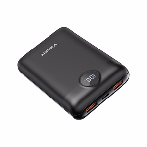 VEGER varavirtalähde 20000 mAh PD QC3.0 2A 22,5W S20 (W2053) musta