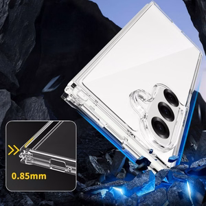 Tech-Protect FlexAir Hybrid Case for Samsung Galaxy Z Fold 7 - Transparent