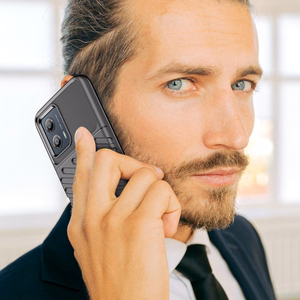 Thunder Case case for Motorola Moto G53 silicone armor case black