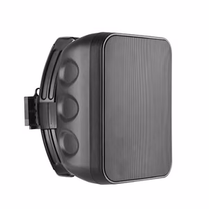 Seinäkaiutin, 60 W, 6,5 tuumaa, 2-suuntainen, musta, säänkestävä