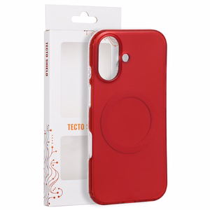 Tecto Shield Mistiq Mag suojakuori iPhone 17 6,3"-mallille, punainen