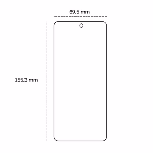 Karkaistu lasi 2,5D Xiaomi Poco X7 Pro 5G (Global)