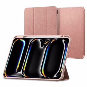 Spigen Urban Fit Suojakuori iPad Pro 11 5 / 6 / 2024-2025 -lle - vaaleanpunainen