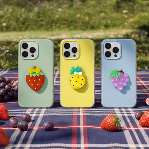 Fruit 2in1 suojakuori iPhone 16e / 17e vihreä