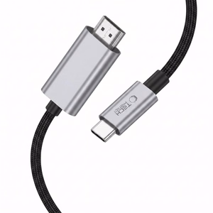 Tech-Protect UltraBoost USB-C–HDMI 2.1 -kaapeli, 200 cm, 8K 60 Hz – harmaa