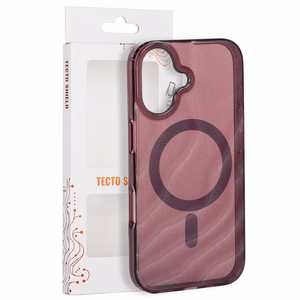 Tecto Shield Desert Mag -suojakuori mallille iPhone 17 6,3", mahonginvärinen
