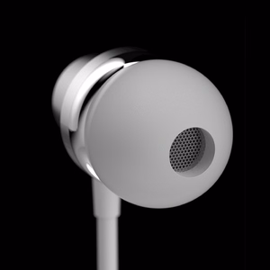 Dudao X10PRO wired headphones, mini jack 3.5mm, in-ear with remote control - white