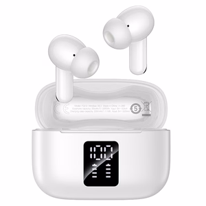 Valkoiset Borofone FQ13 Astute TWS Bluetooth -kuulokkeet
