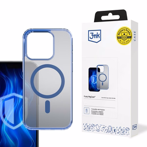 3mk Frosty MagCase Blue suojakuori Apple iPhone 15 Pro - sininen