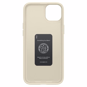 Spigen Thin Fit iPhone 15 Plus Suojakuori - Beige