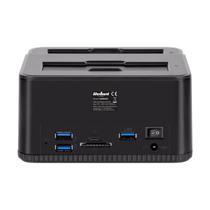 Rebel-telakointiasema HDD/SSD-levyille, USB 3.0