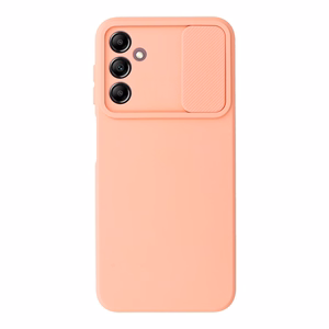Camshield Soft suojakuori Samsung Galaxy A14 4G/5G:lle lohenpunainen