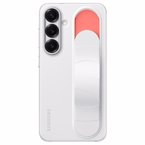 Samsung Standing Grip Case suojakuori, Samsung Galaxy S25, valkoinen